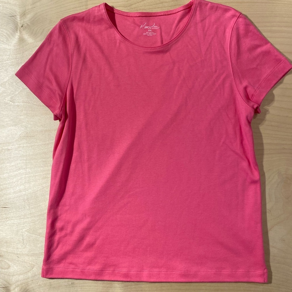 Kim Rogers Vibrant Pink Short Sleeve Tee PM (QO)